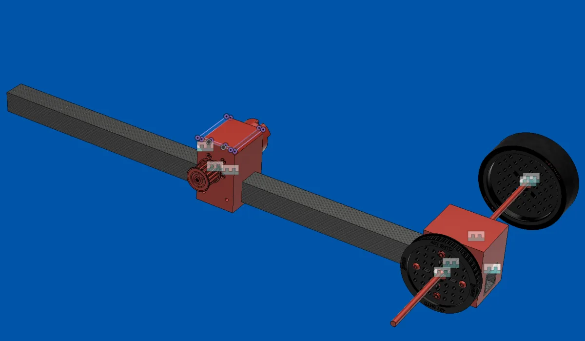 Electric vehicle CAD design in Fusion 360
